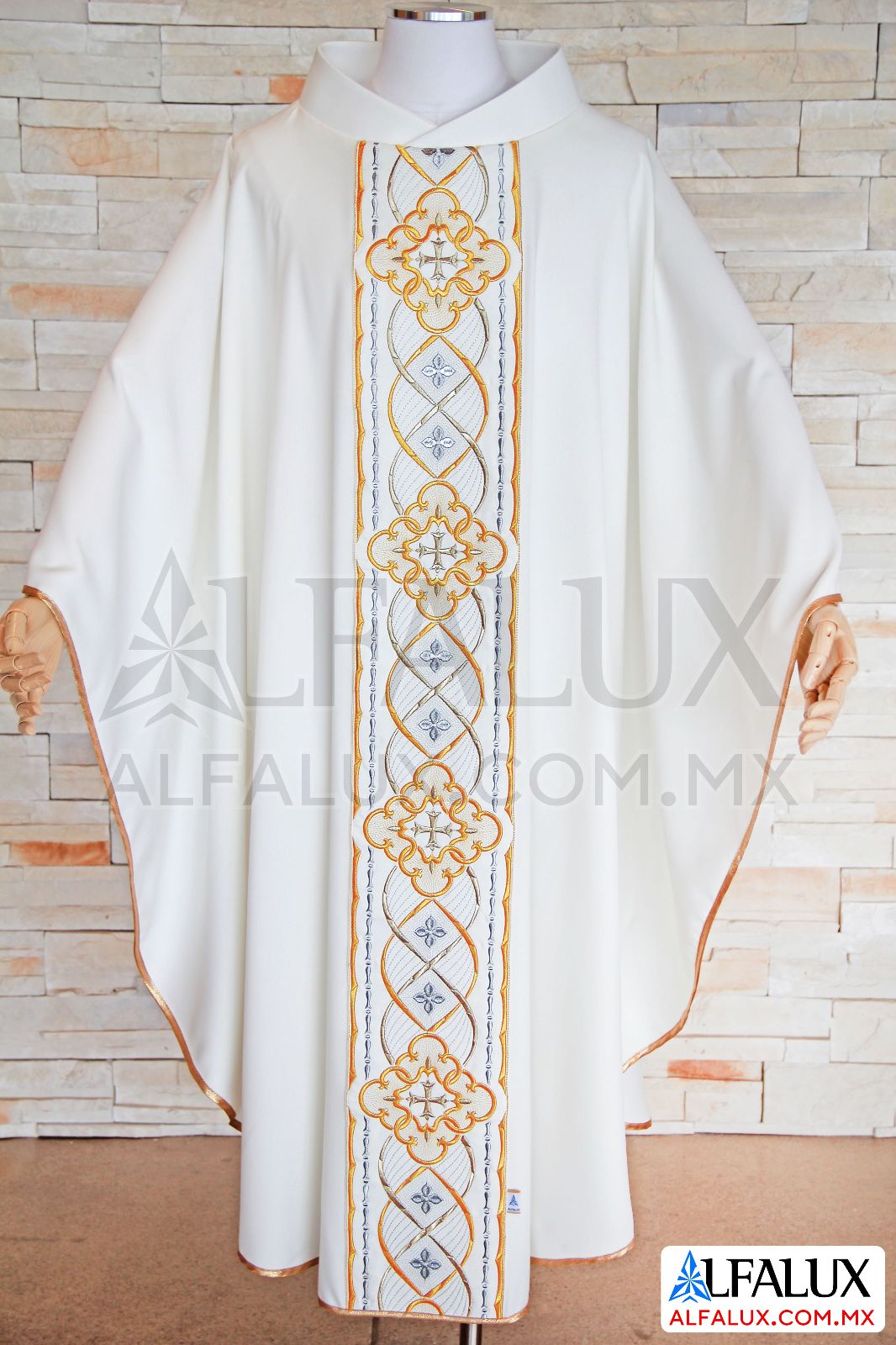 02 ROYAL Casulla Alfalux Central Blanco 201 (1)